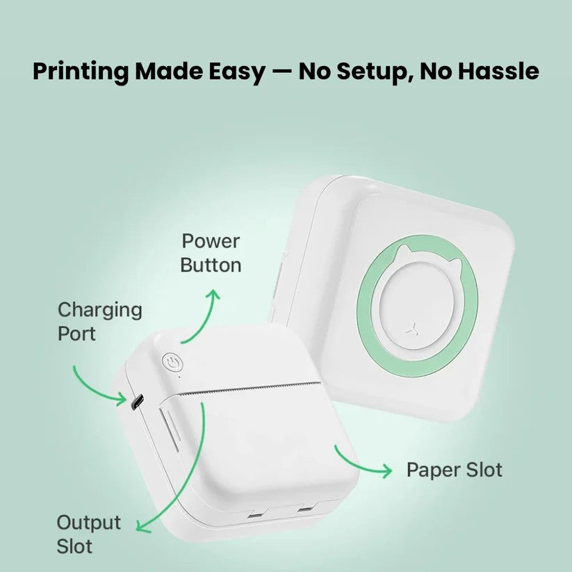 PRINT GO™ - The Pocket Printer That Goes Everywhere