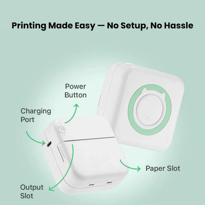 PRINT GO™ - The Pocket Printer That Goes Everywhere